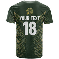 Custom Mexico Football T Shirt Aztec Pattern Eagle - Wonder Print Shop