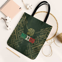 Mexico Football Tote Bag Aztec Pattern Eagle - Wonder Print Shop