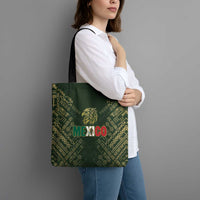 Mexico Football Tote Bag Aztec Pattern Eagle - Wonder Print Shop