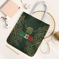 Mexico Football Tote Bag Aztec Pattern Eagle - Wonder Print Shop