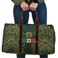 Mexico Football Travel Bag Aztec Pattern Eagle - Wonder Print Shop