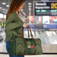 Mexico Football Travel Bag Aztec Pattern Eagle - Wonder Print Shop