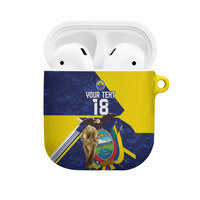 Ecuador Football Custom AirPods Case Road To World Cup 2026 - Wonder Print Shop