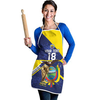 Ecuador Football Custom Apron Road To World Cup 2026 - Wonder Print Shop