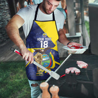 Ecuador Football Custom Apron Road To World Cup 2026 - Wonder Print Shop