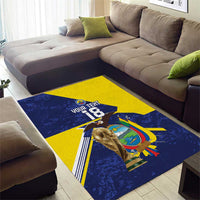 Ecuador Football Custom Area Rug Road To World Cup 2026 - Wonder Print Shop