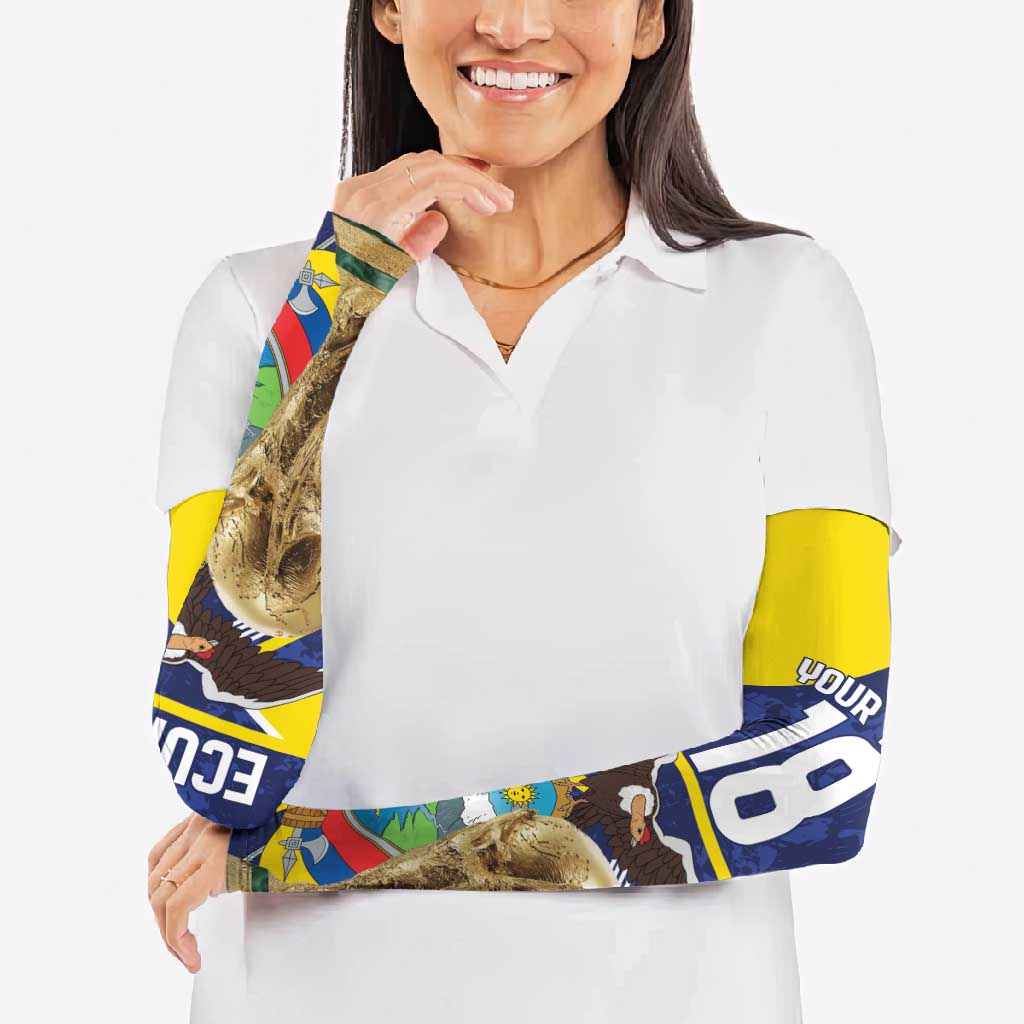 Ecuador Football Custom Arm Sleeves Road To World Cup 2026 - Wonder Print Shop