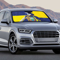 Ecuador Football Custom Auto Sun Shade Road To World Cup 2026 - Wonder Print Shop