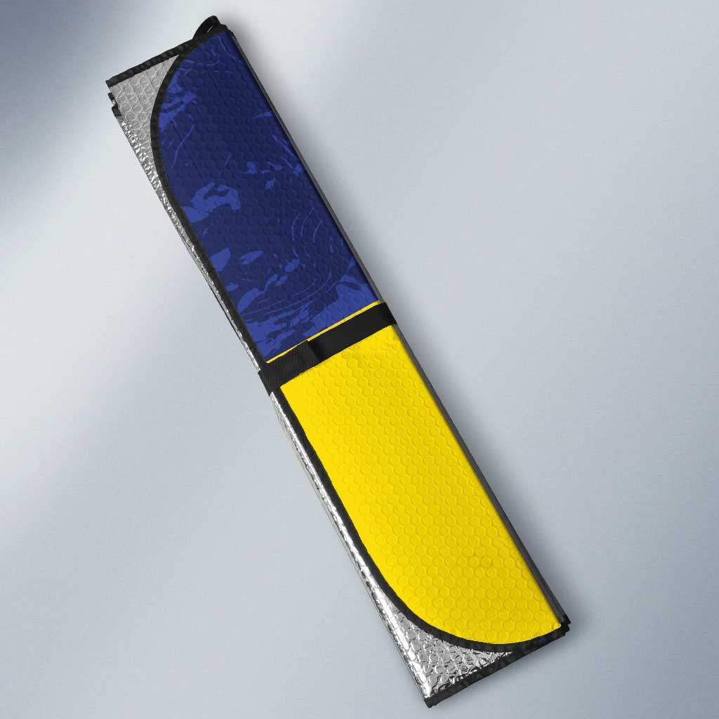 Ecuador Football Custom Auto Sun Shade Road To World Cup 2026 - Wonder Print Shop