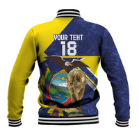 Ecuador Football Custom Baseball Jacket Road To World Cup 2026 - Wonder Print Shop