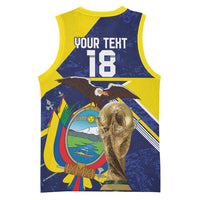 Ecuador Football Custom Basketball Jersey Road To World Cup 2026 - Wonder Print Shop