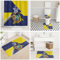 Ecuador Football Custom Bathroom Set Road To World Cup 2026 - Wonder Print Shop