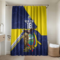 Ecuador Football Custom Bathroom Set Road To World Cup 2026 - Wonder Print Shop