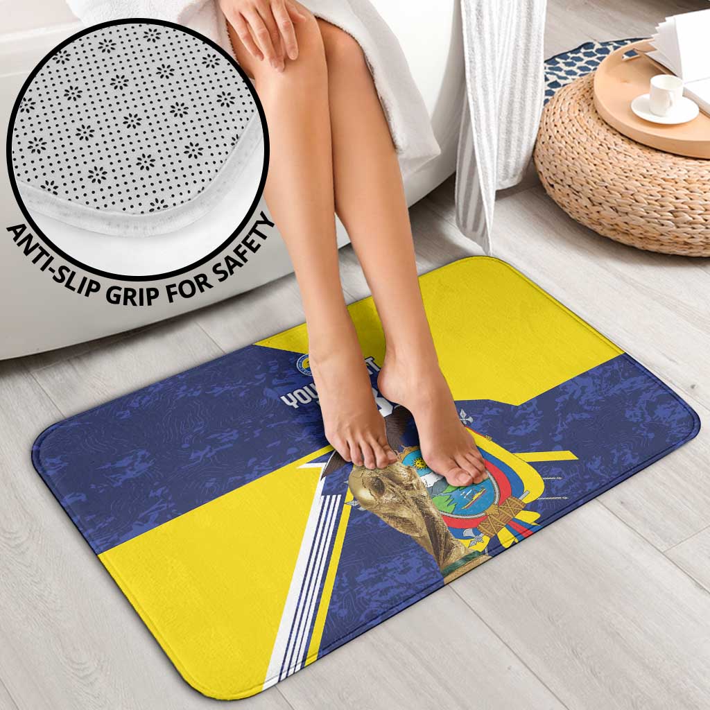 Ecuador Football Custom Bathroom Set Road To World Cup 2026 - Wonder Print Shop