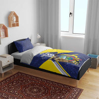 Ecuador Football Custom Bedding Set Road To World Cup 2026 - Wonder Print Shop