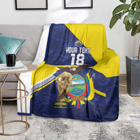 Ecuador Football Custom Blanket Road To World Cup 2026 - Wonder Print Shop