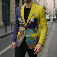 Ecuador Football Custom Blazer Road To World Cup 2026 - Wonder Print Shop
