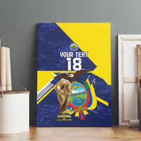 Ecuador Football Custom Canvas Wall Art Road To World Cup 2026 - Wonder Print Shop