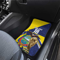 Ecuador Football Custom Car Mats Road To World Cup 2026 - Wonder Print Shop
