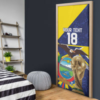 Ecuador Football Custom Door Cover Road To World Cup 2026 - Wonder Print Shop