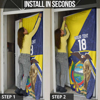 Ecuador Football Custom Door Cover Road To World Cup 2026 - Wonder Print Shop