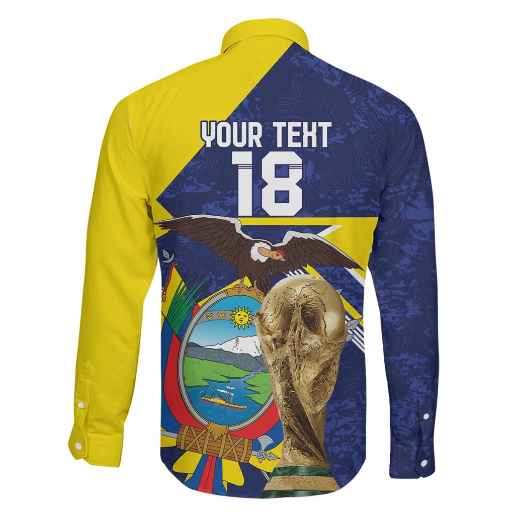 Ecuador Football Custom Family Matching Tank Maxi Dress and Hawaiian Shirt Road To World Cup 2026 - Wonder Print Shop