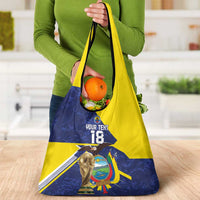 Ecuador Football Custom Grocery Bag Road To World Cup 2026 - Wonder Print Shop
