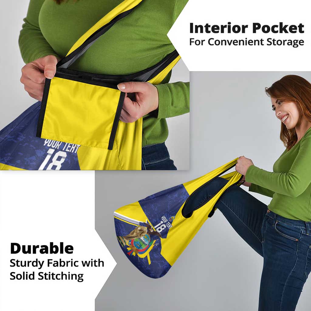 Ecuador Football Custom Grocery Bag Road To World Cup 2026 - Wonder Print Shop