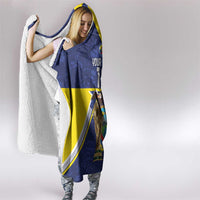 Ecuador Football Custom Hooded Blanket Road To World Cup 2026 - Wonder Print Shop