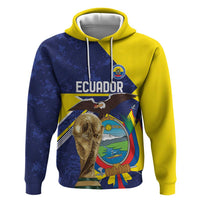 Ecuador Football Custom Hoodie Road To World Cup 2026 - Wonder Print Shop