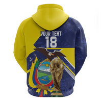 Ecuador Football Custom Hoodie Road To World Cup 2026 - Wonder Print Shop