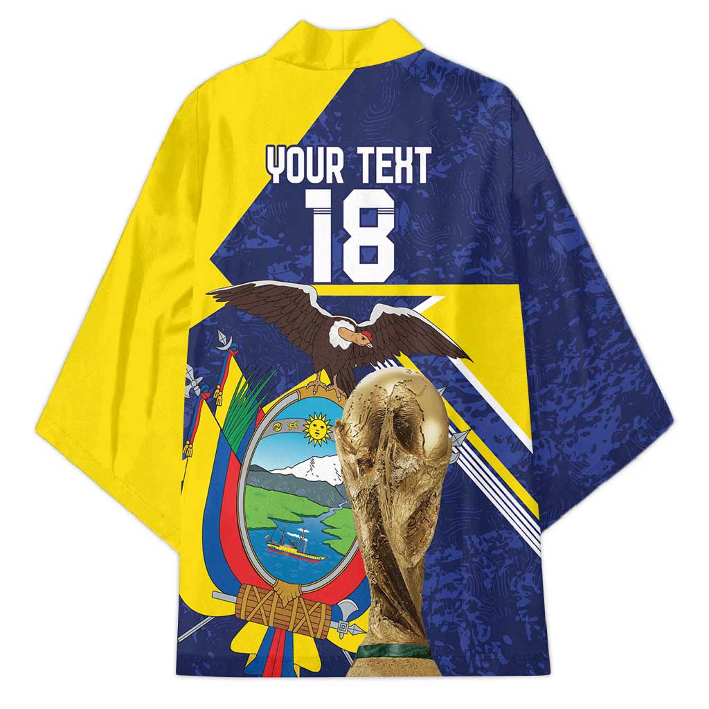 Ecuador Football Custom Kimono Road To World Cup 2026 - Wonder Print Shop