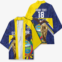 Ecuador Football Custom Kimono Road To World Cup 2026 - Wonder Print Shop