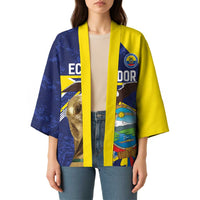 Ecuador Football Custom Kimono Road To World Cup 2026 - Wonder Print Shop