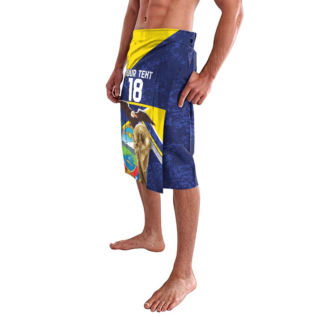 Ecuador Football Custom Lavalava Road To World Cup 2026 - Wonder Print Shop