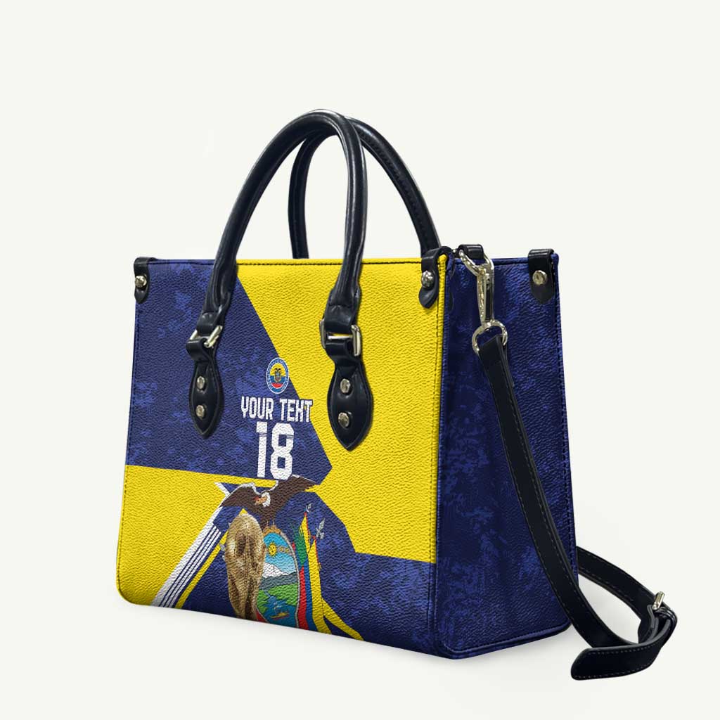 Ecuador Football Custom Leather Bag Road To World Cup 2026 - Wonder Print Shop
