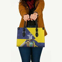 Ecuador Football Custom Leather Bag Road To World Cup 2026 - Wonder Print Shop