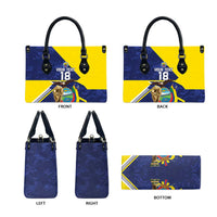 Ecuador Football Custom Leather Bag Road To World Cup 2026 - Wonder Print Shop