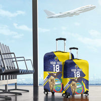 Ecuador Football Custom Luggage Cover Road To World Cup 2026 - Wonder Print Shop