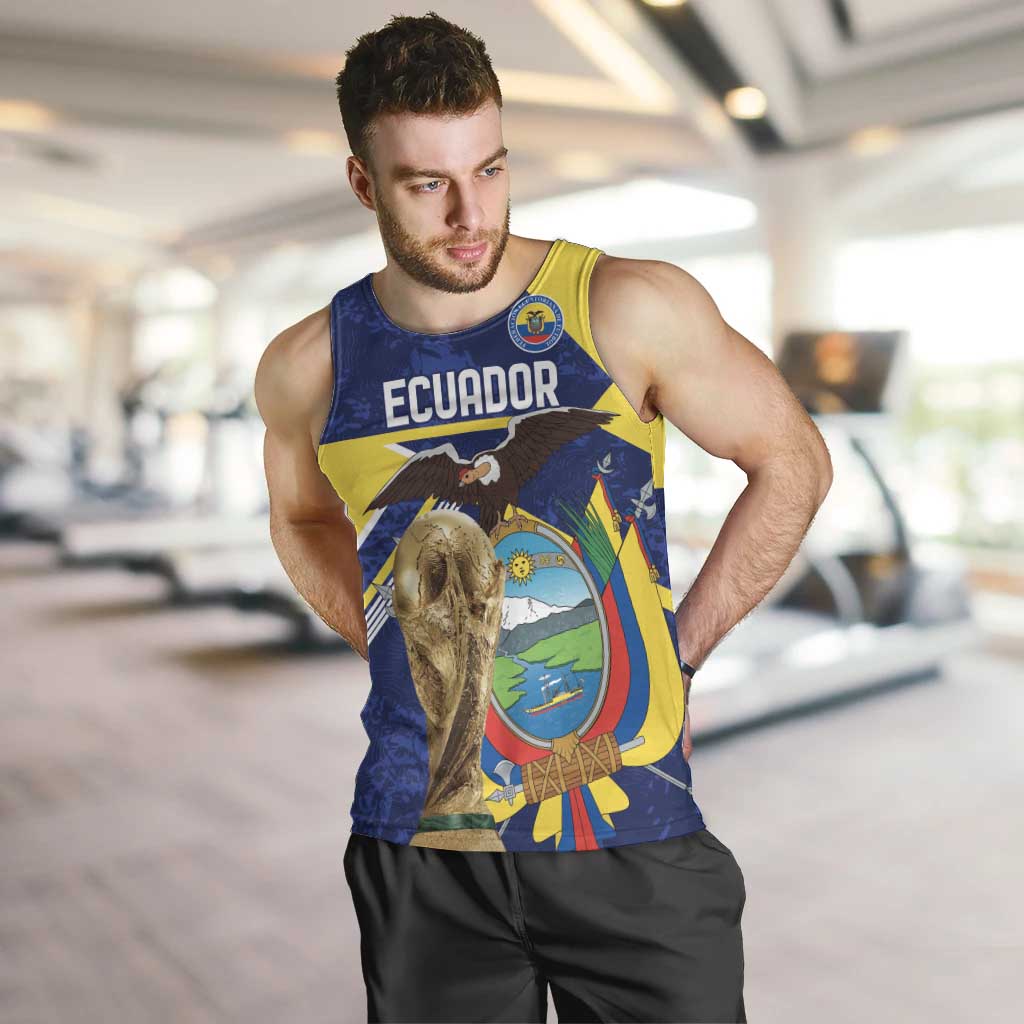 Ecuador Football Custom Men Tank Top Road To World Cup 2026 - Wonder Print Shop
