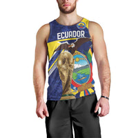Ecuador Football Custom Men Tank Top Road To World Cup 2026 - Wonder Print Shop