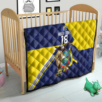 Ecuador Football Custom Quilt Road To World Cup 2026 - Wonder Print Shop