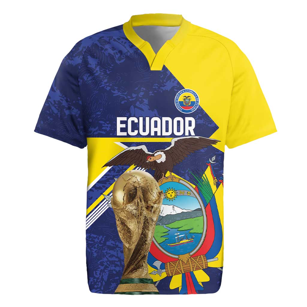 Ecuador Football Custom Rugby Jersey Road To World Cup 2026 - Wonder Print Shop