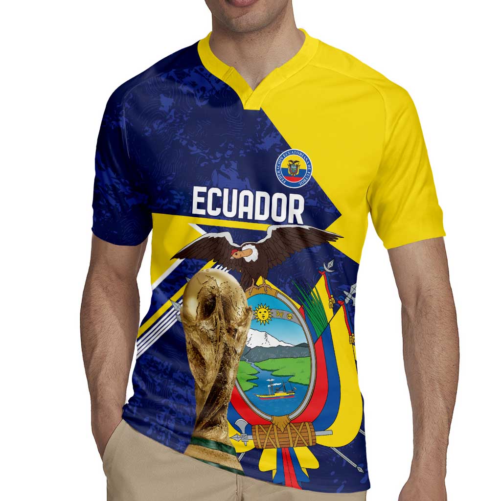 Ecuador Football Custom Rugby Jersey Road To World Cup 2026 - Wonder Print Shop