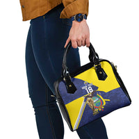 Ecuador Football Custom Shoulder Handbag Road To World Cup 2026 - Wonder Print Shop