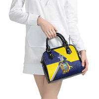 Ecuador Football Custom Shoulder Handbag Road To World Cup 2026 - Wonder Print Shop
