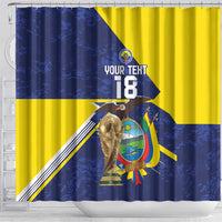 Ecuador Football Custom Shower Curtain Road To World Cup 2026 - Wonder Print Shop