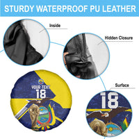 Ecuador Football Custom Spare Tire Cover Road To World Cup 2026 - Wonder Print Shop