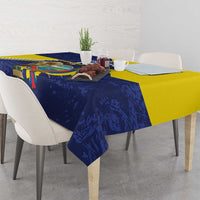 Ecuador Football Custom Tablecloth Road To World Cup 2026 - Wonder Print Shop