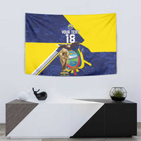 Ecuador Football Custom Tapestry Road To World Cup 2026 - Wonder Print Shop